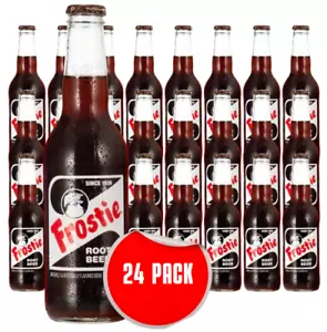 Frostie Root Beer Soda Made with Real Cane Sugar - 12 fl.oz. - 24 PACK - Picture 1 of 2