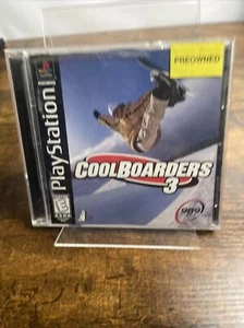 Cool Borders 3 (Sony PlayStation, PS1) Black Label w/Manual - Picture 1 of 7