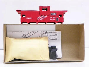 BEV-BEL/ATHEARN HO U/A ST. LOUIS&SAN FRANCISCO "SHIP IT" 29' WIDE VISION CABOOSE - Picture 1 of 6
