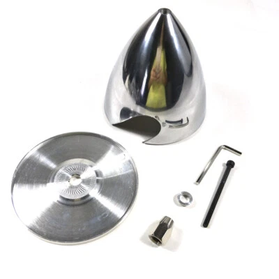 1X 4in/102mm Aluminum Spinner For 2 Blades Propeller Gas RC Airplane model Haoye - Image 1 of 3