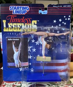 1996 Nadia Comaneci Timeless Legends - Starting Lineup Figure GYMNASTICS NIB - Picture 1 of 2