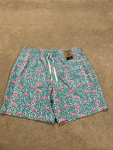Chubbies Swim Trunks Mens Extra Large Board Shorts Lined Flamingo Colorful Beach - Picture 1 of 11