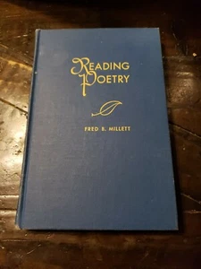 Reading Poetry by Fred B. Millett - 1950 first edition (4) - Bild 1 von 5