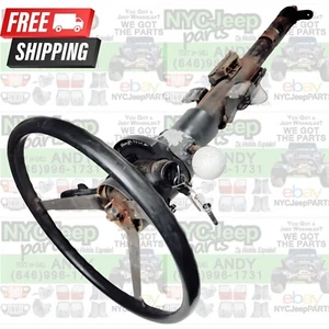 Automatic TILT Steering Column w/ KEY Auto 87-95 Jeep Wrangler YJ w/ Lock Guard - Bild 1 von 24