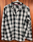 Talbots Plaza Plaid Long Sleeve Non-Iron Perfect Shirt Size 8