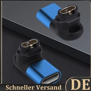 Adaptateur Chargeur Type C, Angle de Remplacement 90 Degrés pour Garmin Fenix 7/7S/7X/6 - Photo 1 sur 12