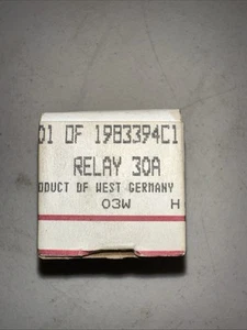 1983394C1 Blower Relay, w/ Resistor, Fits Bosch Fits Case - Picture 1 of 2
