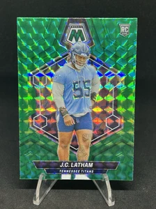 J.C. Latham - RC Rookie - Green Mosaic Prizm - 2024 Panini Mosaic # 307 - Bild 1 von 10