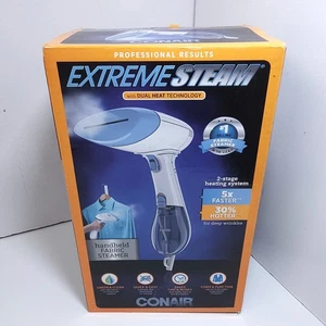 Conair ExtremeSteam Dual Heat Technology Handheld Garment Steamer GS23RS New - Picture 1 of 11