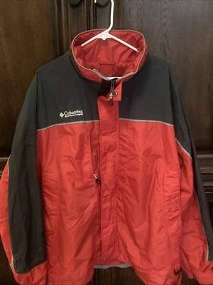COLUMBIA SPORTSWEAR Chaqueta Roja con Capucha Ice Summit Para Hombre Talla XXL Cremallera Completa Foto 1 de 4