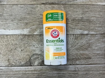 Arm Hammer Essentials Natural Deodorant Fresh 2.5 oz Crisp Orange Citrus - Image 1 of 2