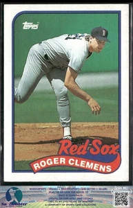 1989 Topps #450 Roger Clemens Boston Red Sox 6,2A - Imagen 1 de 2