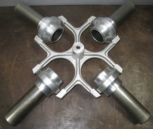 L-K INDUSTRIES KOEHLER BENCHMARK 2000 ALUMINIUM ZENTRIFUGE SCHWINGSCHAUFEL ROTOR - Bild 1 von 2