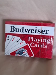 Original Budweiser King of Beers Spielkarten, versiegelt, Vintage LKJ - Bild 1 von 3