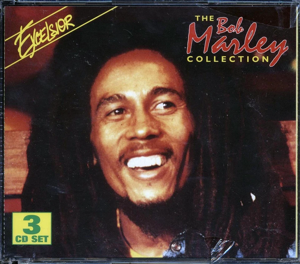 The Bob Marley Collection 3cd Set 1992 Excelsior Reggae RARE Compilation