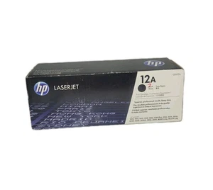 HP LaserJet 12A Q2612A Black Toner Cartridge Genuine OEM New Printer Ink - Bild 1 von 7