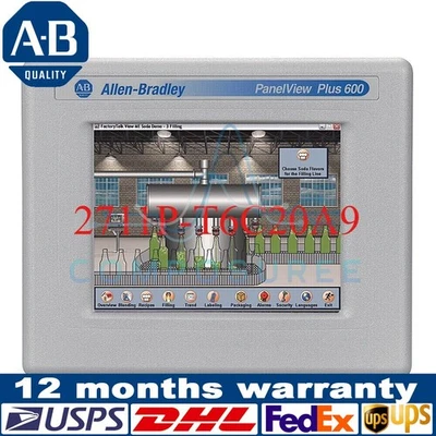 AB 2711P-T6C20A9 New In Box 2711P-T6C20A9 Panelview Plus Fast Shipping 1pcs - Image 1 of 4
