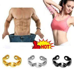 Magnetic Health Ring Copper Healing Arthritis Therapy Magnets Pain Relief - Picture 1 of 13