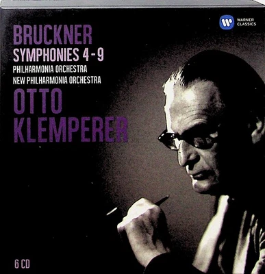 Bruckner: Symphonies 4-9 -Philharmonia Orchestra-6-CD Boxset -Otto Klemperer EMI - Image 1 of 3
