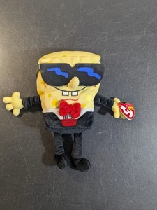 Ty WT Spongebob Squarepants Tuxedopants 8" Beanie Babies Plush Vintage 2004 - Picture 1 of 14