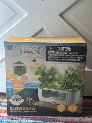 Discovery Mindblown Glow Grow Kit de Jardín de Agua Interior STEM Niños Juguete Edades 8+ Nuevo Foto 1 de 4