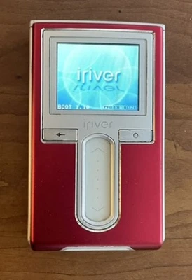 iRiver H10 RED (20 GB) Digital Media Player - Good Battery, Bad Touchpad - Image 1 of 4