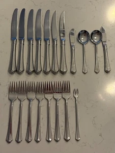 Oneida Juilliard Julliard Flatware Lot 19 PC Stainless USED - Picture 1 of 5