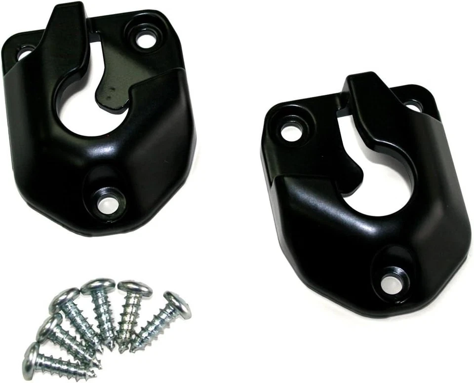 RealTruck AMP Research BedXTender Quick Mount Brackets, Pair | Black  - Image 1 of 1