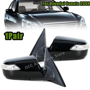 2Pcs For Hyundai Sonata 2009 Rearview Mirror Heating+Electric Folding 5Pin - Picture 1 of 17
