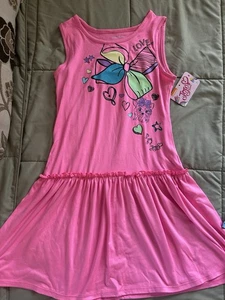 Mädchen Kinder Größe Large 10/12 Jojo Siwa rosa Kleid NEU mit Etikett - Bild 1 von 3