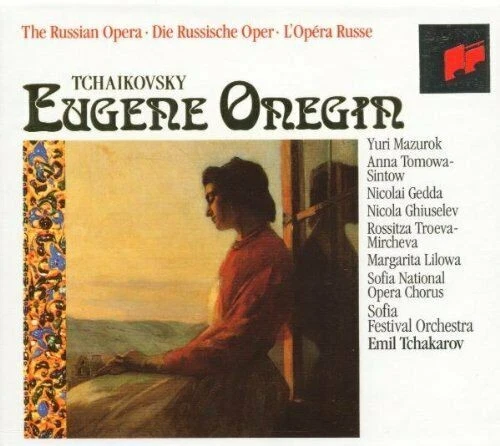 Emil Tchakarov Yuri Mazurok Gedda Tchaikovsky Eugene Onegin 2 X CD BOXSET