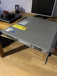 Cisco Catalyst WS-C4500X-16SFP+ 16X 10GbE Red. PSU L3 Managed Rack Switch - Bild 1 von 1