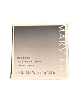 Mary Kay Cream Blush Sheer Bliss .07 oz Cranberry 031780 Compact Mirror NEW Box - Image 1 of 4