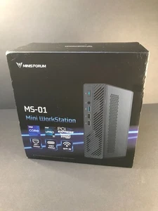 MINISFORUM MS-01 S1290 Mini Gaming PC, Barebone |0+0|, Intel Core i9-12900H - Picture 1 of 18