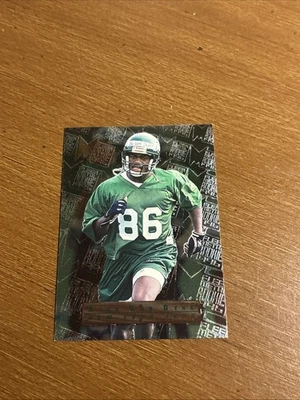 1996 Fleer Metal #147 Alex Van Dyke RC Rookie New York Jets Football Card - Image 1 of 2
