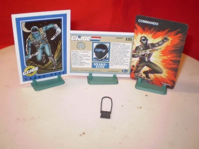 1982 GI JOE OJOS DE SERPIENTE NINJA COMANDO RARO ORIGINAL BOMBA CARTERA + TARJETAS cobra * Foto 1 de 4