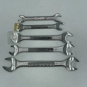 Craftsman 5pc SAE Double Open End Wrench Set 1/2" to 1" -VV & VA- USA - NOS - Bild 1 von 5