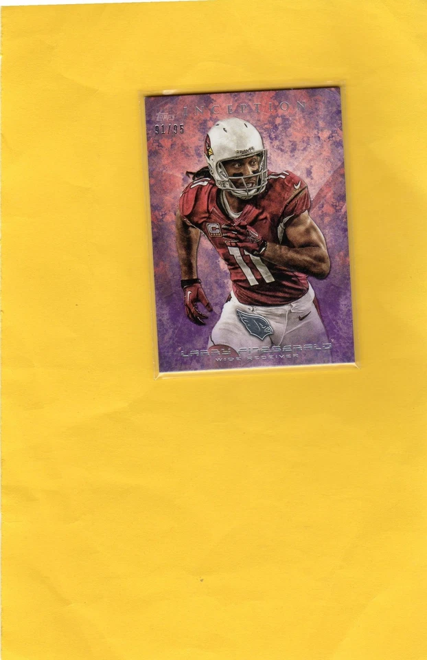 2013 TOPPS INCEPTION LARRY FITZGERALD 91/95 #27 - Image 1 of 1