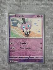 Carte Pokémon Scrutella 090/193 Reverse EV2 Evolutions à Paldea NEUF