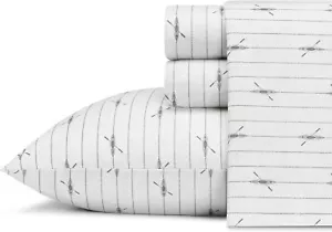 New- King Sheets, Cotton Percale Bedding Set, Crisp & Cool Home Dec - Picture 1 of 5