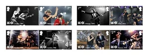 GB 2025 AC/DC MUSIC GIANTS STAMPS MINT NOT HINGED MNH *SPECIAL PRICE* - Picture 1 of 1