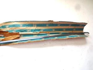 NOS 1966 GTO TAIL LIGHT LAMP REAR TAIL PANEL MOLDING MOULDING TRIM CHROME - Picture 1 of 12