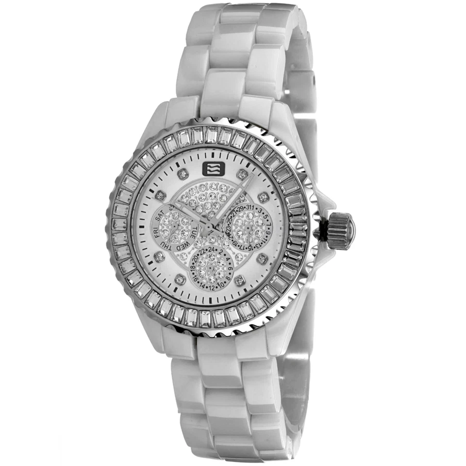 Oceanaut Women's Watch Ceramic Quartz White Dial Ceramic Bracelet OC0213C - Image 1 of 1