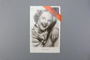 Carte postale de SONJA HENIE Norwegian actress, Mélodie du coeur, tbeg. - Picture 1 of 2