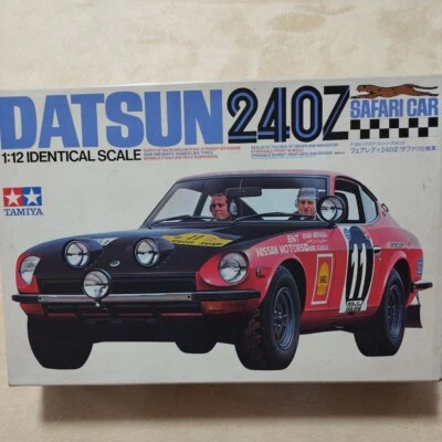 DATSUN 240Z SAFARI CAR Fairlady 1/12 Truck Plastic model kit Hobby TAMIYA 2023 - Immagine 1 di 4
