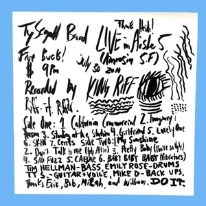 Ty Segall Band- Live in Aisle 5 (2011) NM Vinyl LP White Label SPR017 See Photos - Picture 1 of 4