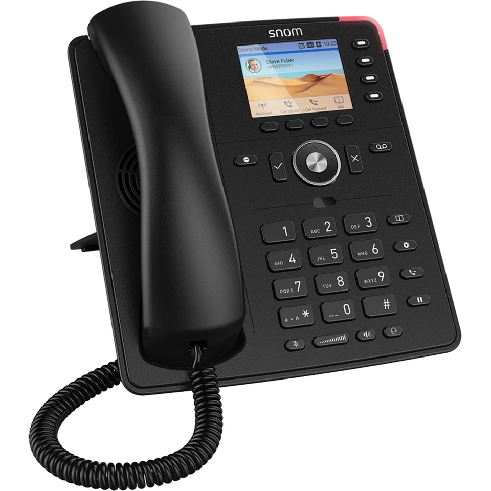 snom D713, VoIP-Telefon, schwarz - Bild 1 von 1