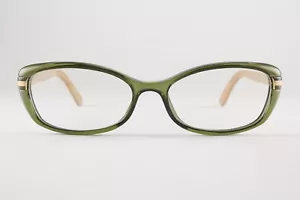 Autentici Occhiali Gucci GG 3200 3IO 52mm Verde Traslucido Beige Montature Italia - Foto 1 di 6