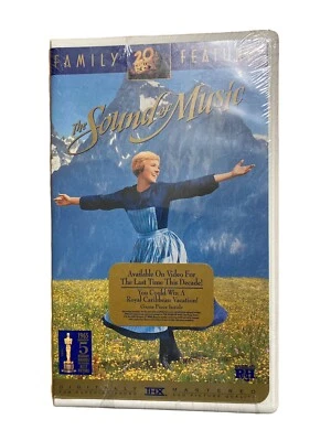 THE SOUND OF MUSIC Julie Andrews VHS Video Tape THX Digitally Mastered (NEW) - Image 1 of 4
