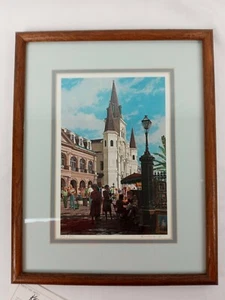 James L.Kendrick III 1984 St Louis Cathedral Print Ltd Ed 700/995 Artist Signed - Bild 1 von 12